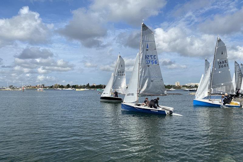 Merlin Rocket South West Series event at Parkstone - photo © Louisa Archer