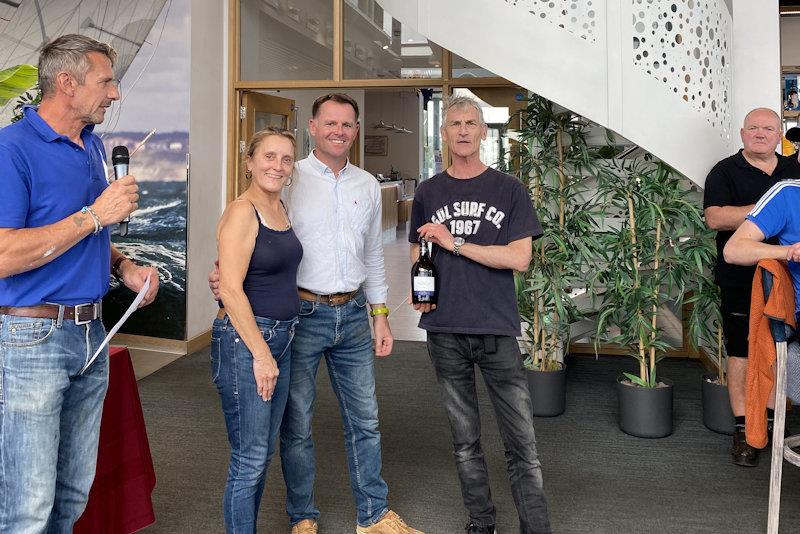 Simon Potts and Richard Parslow take third in the Merlin Rocket South West Series event at Parkstone - photo © Louisa Archer