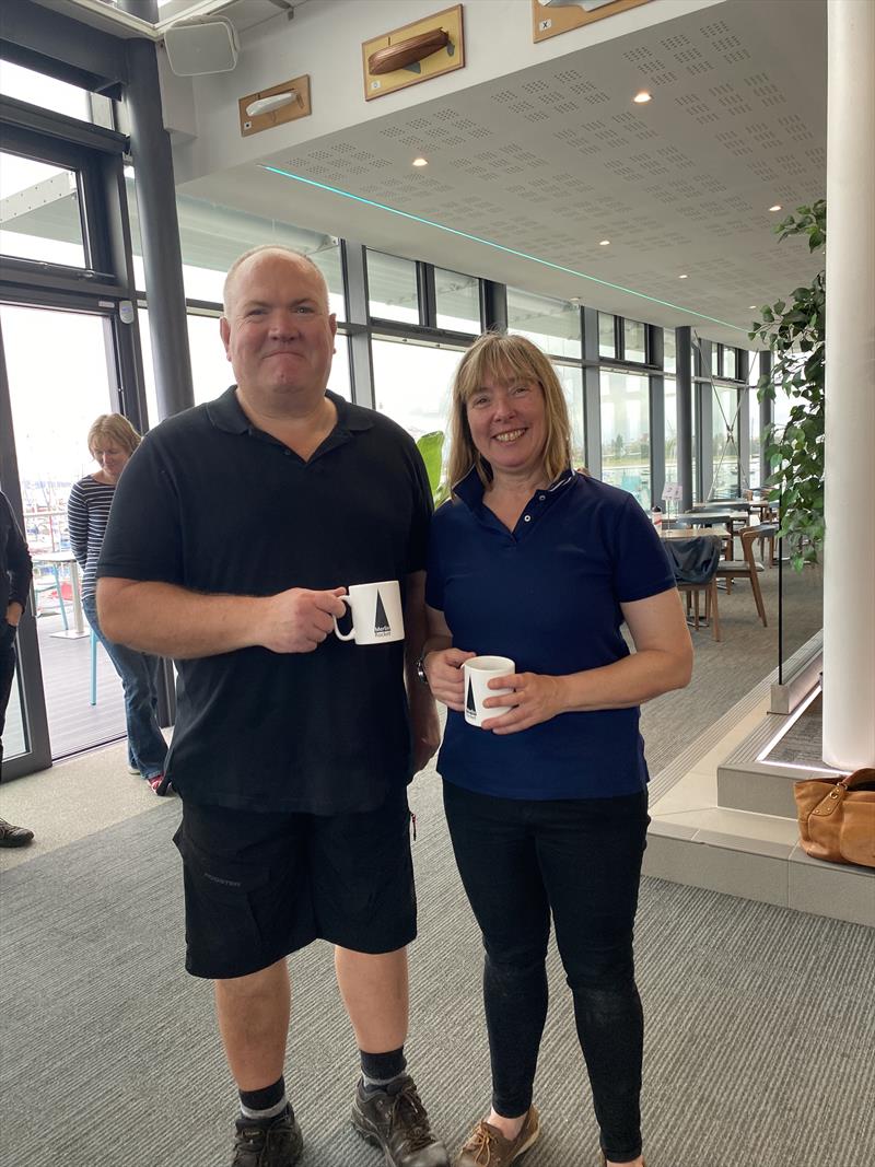 Bronze Fleet winners - Stuart Jenkins and Nicola Scaddan - Merlin Rocket Craftinsure Silver Tiller at Parkstone photo copyright Louisa Archer taken at Parkstone Yacht Club and featuring the Merlin Rocket class