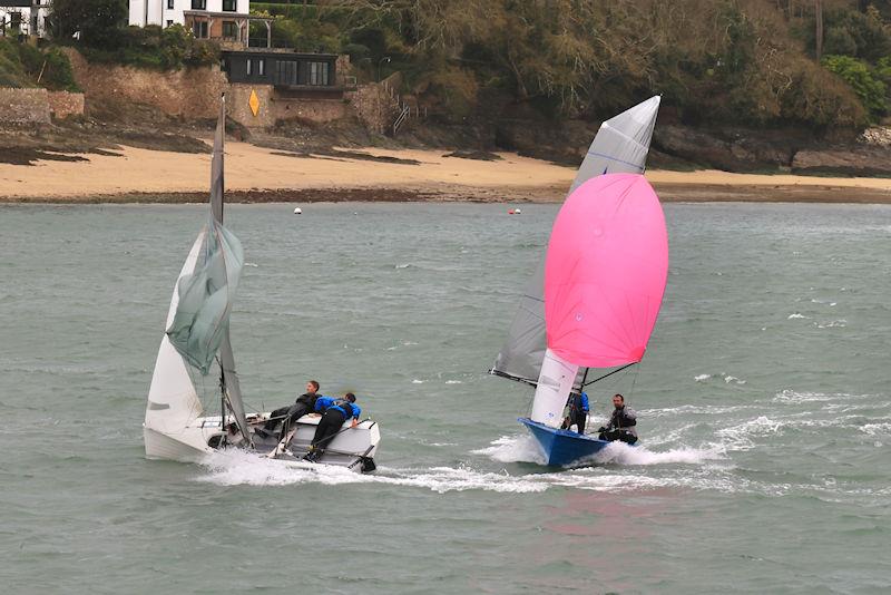 Merlin Rocket Craftinsure Silver Tiller finale at Salcombe photo copyright Lucy Burn taken at Salcombe Yacht Club and featuring the Merlin Rocket class