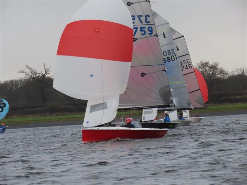 Bartley Beast 2023/24 Week 2 photo copyright Debbie Degge taken at Bartley Sailing Club and featuring the Merlin Rocket class