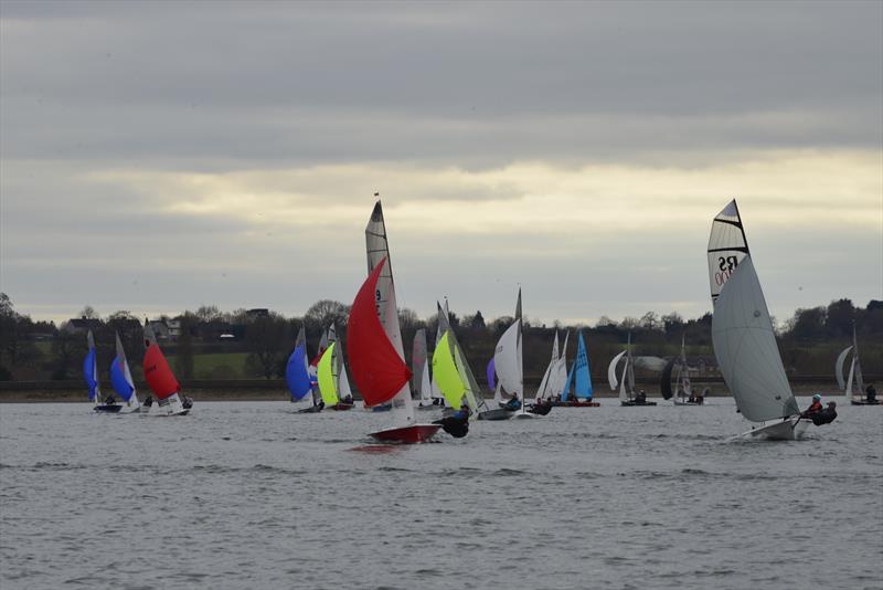 Steve Nicholson Memorial Trophy photo copyright Richard Stokes taken at Northampton Sailing Club and featuring the Merlin Rocket class