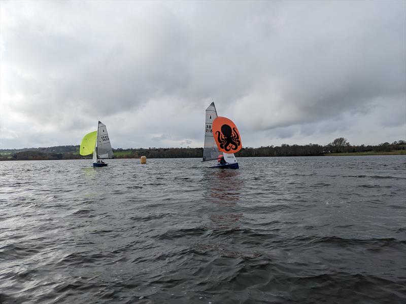 Merlin Rocket SW Series Round 1 at Chew Valley Lake photo copyright Chris Sandison taken at Chew Valley Lake Sailing Club and featuring the Merlin Rocket class