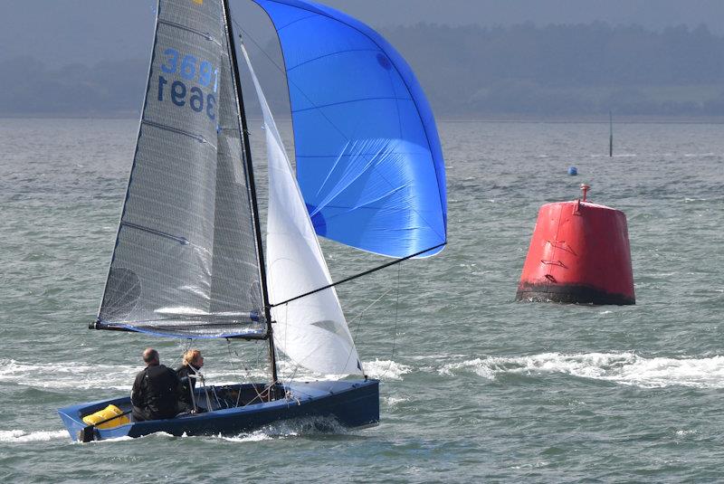 Merlin Rocket South West Series round 2 at Parkstone photo copyright Christina Moncur taken at Parkstone Yacht Club and featuring the Merlin Rocket class