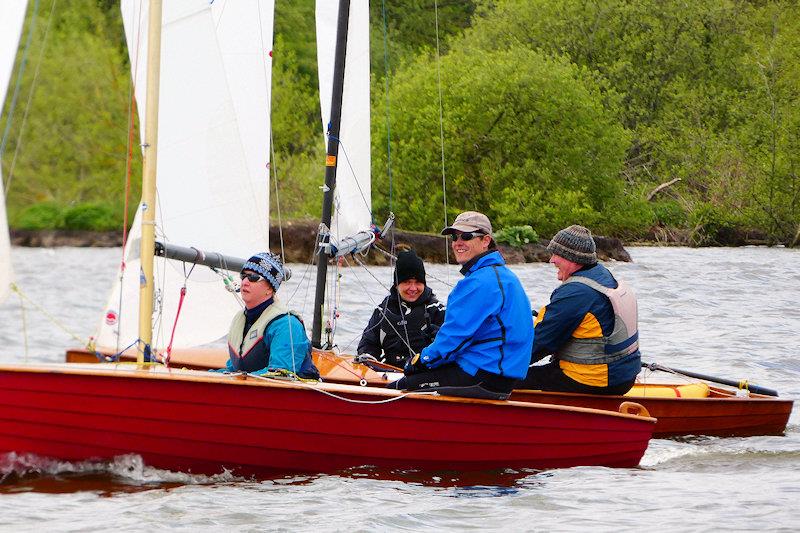 Vintage and Classic Merlin Rockets at Fishers Green photo copyright Kevin O'Brien taken at Fishers Green Sailing Club and featuring the Merlin Rocket class