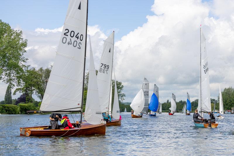 The event forms part of Bourne End Week - Merlin Rocket River Championships photo copyright Tony Ketley taken at Upper Thames Sailing Club and featuring the Merlin Rocket class