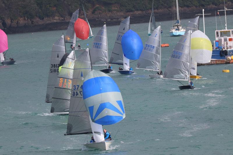 Through the moorings - Craftinsure Silver Tiller and Allspars SW Series at Salcombe photo copyright Kate Lee taken at Salcombe Yacht Club and featuring the Merlin Rocket class