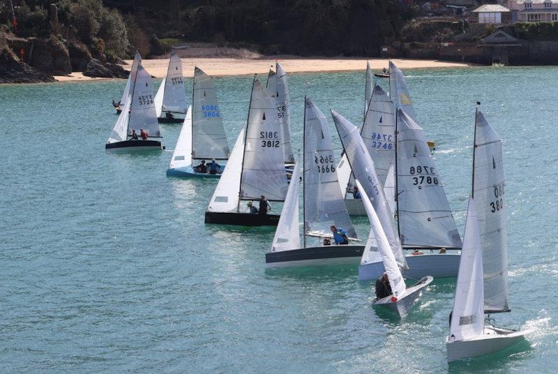 Under starting orders - Craftinsure Silver Tiller and Allspars SW Series at Salcombe photo copyright Kate Lee taken at Salcombe Yacht Club and featuring the Merlin Rocket class