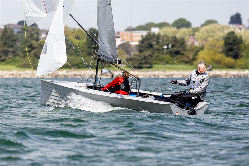 Stuart Bithell and Emma Clark win the Craftinsure Silver Tiller at Parkstone Yacht Club - photo © Phil Jackson / Digital Sailing