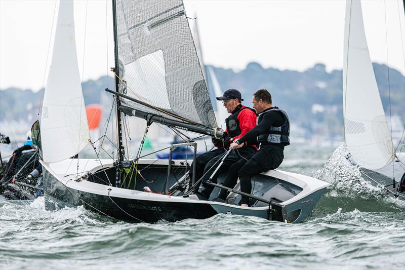 Tom Low and Paul Nebel during the Craftinsure Silver Tiller at Parkstone Yacht Club photo copyright Phil Jackson / Digital Sailing taken at Parkstone Yacht Club and featuring the Merlin Rocket class