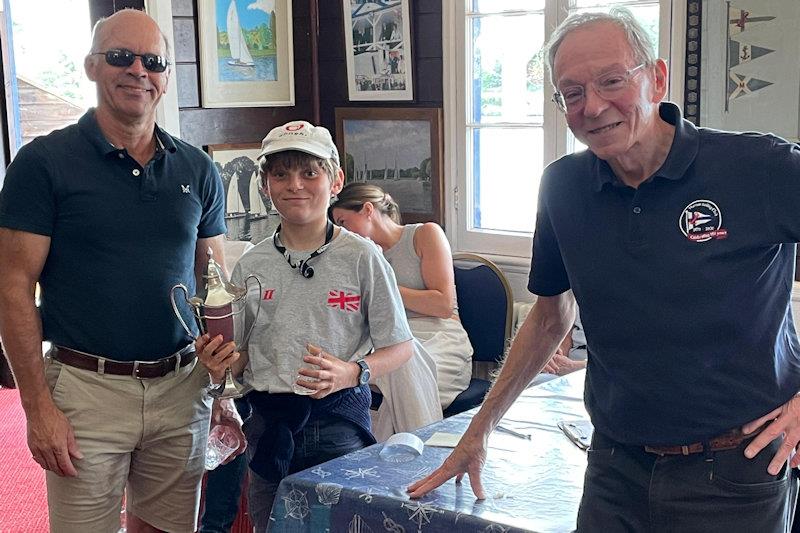 1st in DeMay Vintage Series, Miles Palmer and Ben Hughes - Merlin Rocket event at Thames SC - photo © TSC