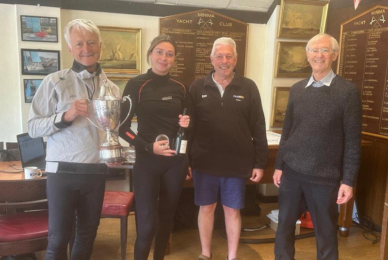 First place Thames Series, Rob and Hattie Cage - Craftinsure DeMay and Thames Series Merlin Rocket event at Minima photo copyright MYC taken at Minima Yacht Club and featuring the Merlin Rocket class