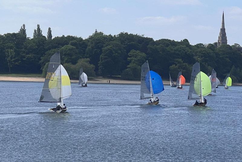 Merlin Rocket HD Sails Midland Series and Silver Tiller at Midland SC photo copyright MSC taken at Midland Sailing Club and featuring the Merlin Rocket class