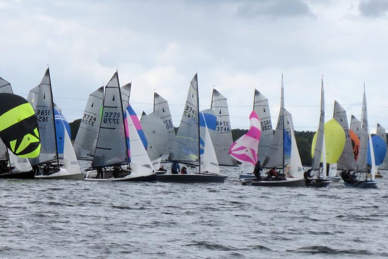 Day 1 of the Allen Merlin Rocket Inlands at Grafham - photo © Martyn Denchfield
