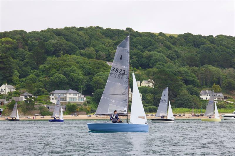 Helly Hansen Merlin Rocket Salcombe Week - Sunday racing photo copyright Lucy Burn taken at Salcombe Yacht Club and featuring the Merlin Rocket class