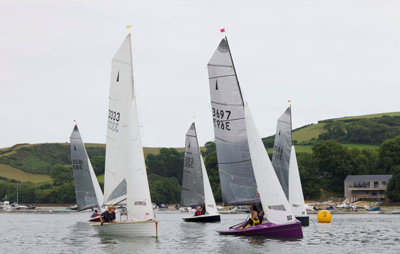 Helly Hansen Merlin Rocket Salcombe Week - Sunday racing photo copyright Lucy Burn taken at Salcombe Yacht Club and featuring the Merlin Rocket class