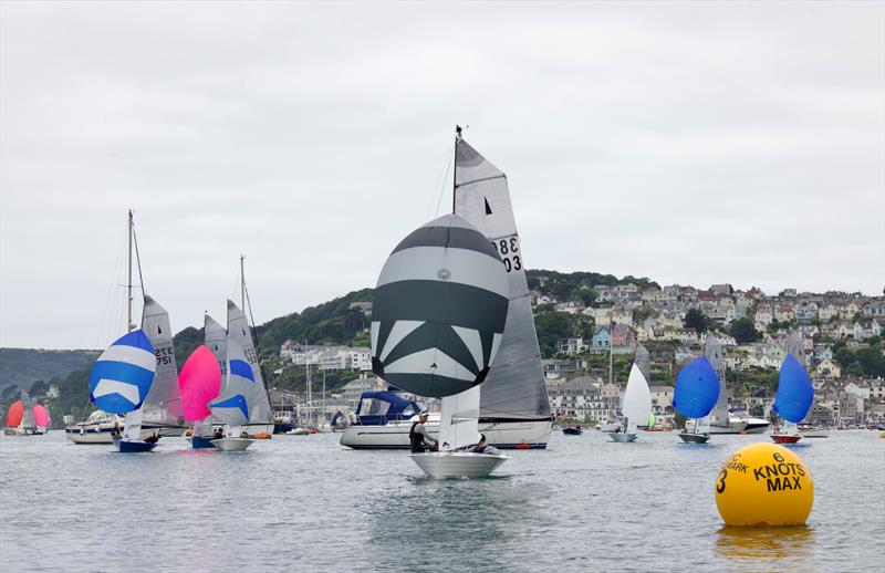 Helly Hansen Merlin Rocket Salcombe Week - Sunday racing photo copyright Lucy Burn taken at Salcombe Yacht Club and featuring the Merlin Rocket class