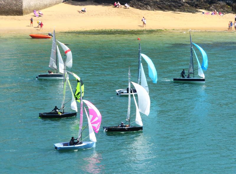 Helly Hansen Merlin Rocket Salcombe Week - Monday racing photo copyright Malcolm Mackley taken at Salcombe Yacht Club and featuring the Merlin Rocket class
