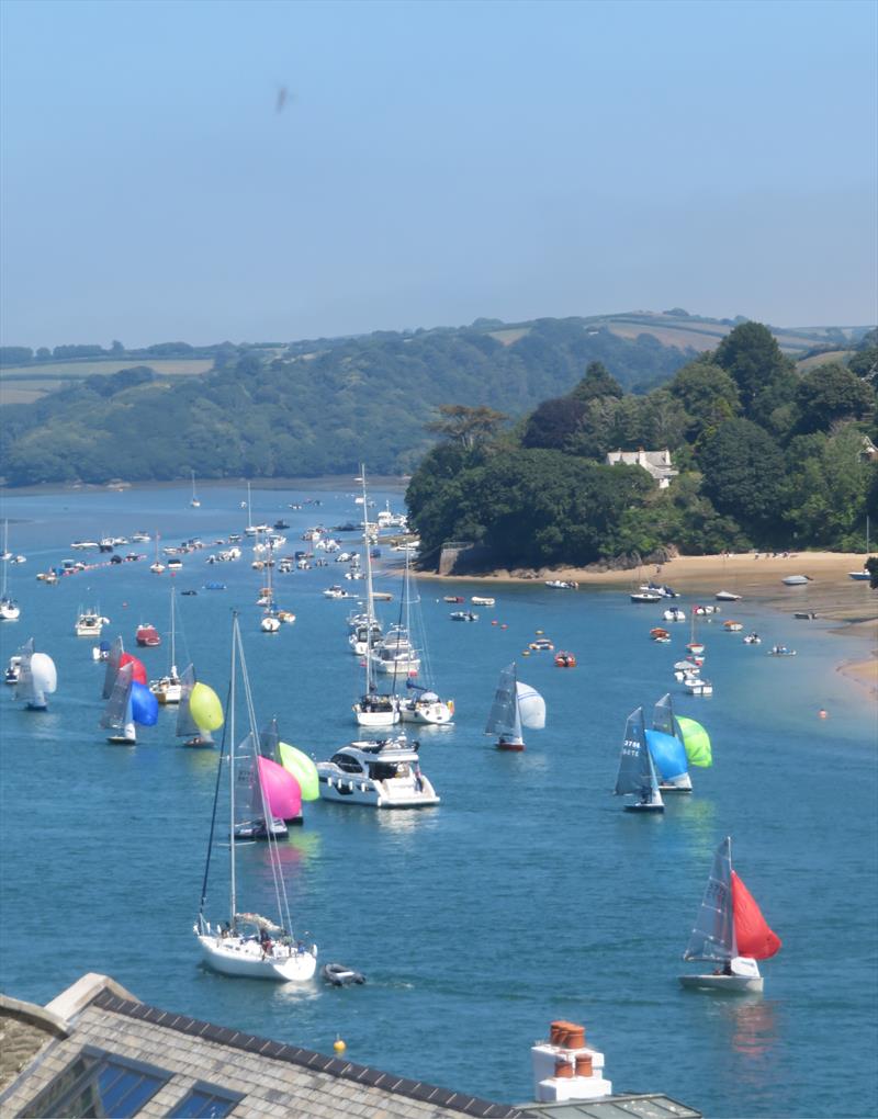 Helly Hansen Merlin Rocket Salcombe Week - Monday racing photo copyright Malcolm Mackley taken at Salcombe Yacht Club and featuring the Merlin Rocket class