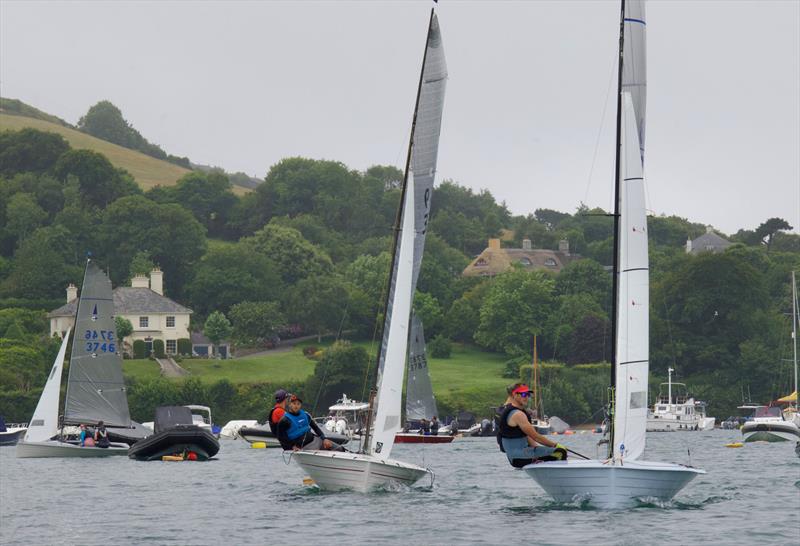 Helly Hansen Merlin Rocket Salcombe Week - Monday racing photo copyright Lucy Burn taken at Salcombe Yacht Club and featuring the Merlin Rocket class