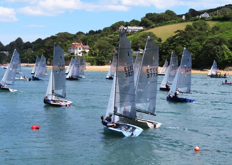 Helly Hansen Merlin Rocket Salcombe Week - Wednesday afternoon race - photo © Malcolm Mackley
