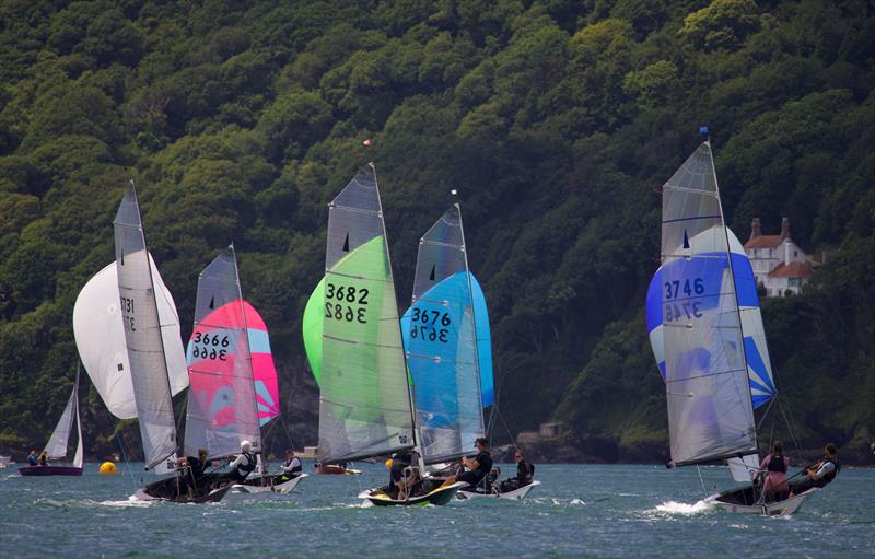 Helly Hansen Merlin Rocket Salcombe Week - Wednesday racing photo copyright Lucy Burn taken at Salcombe Yacht Club and featuring the Merlin Rocket class