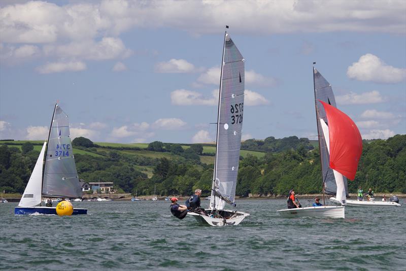Helly Hansen Merlin Rocket Salcombe Week - Wednesday racing photo copyright Lucy Burn taken at Salcombe Yacht Club and featuring the Merlin Rocket class
