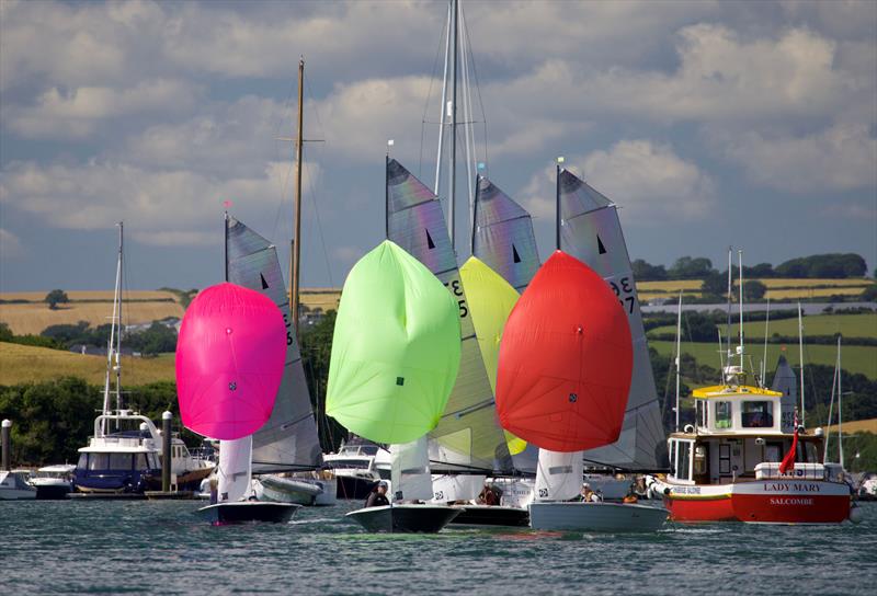 Helly Hansen Merlin Rocket Salcombe Week - Wednesday racing photo copyright Lucy Burn taken at Salcombe Yacht Club and featuring the Merlin Rocket class