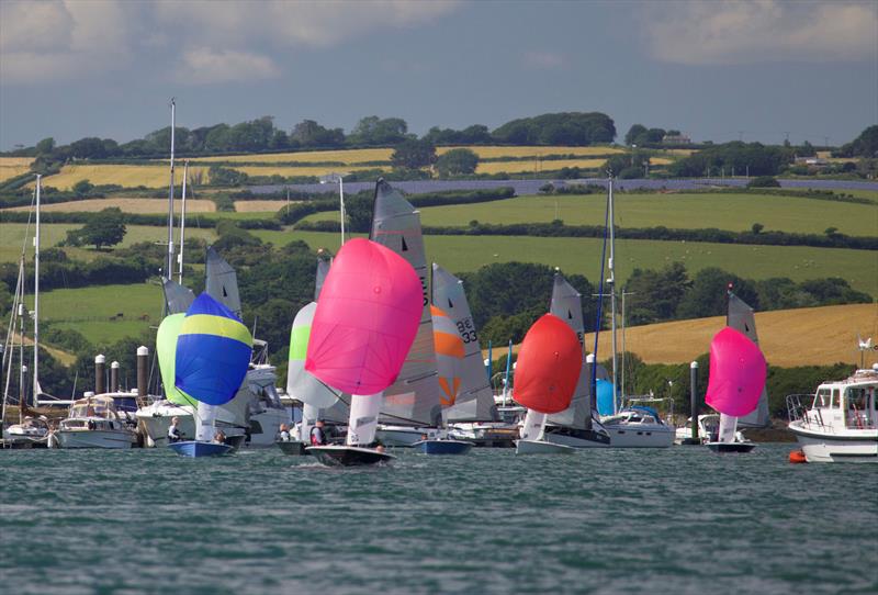 Helly Hansen Merlin Rocket Salcombe Week - Wednesday racing photo copyright Lucy Burn taken at Salcombe Yacht Club and featuring the Merlin Rocket class
