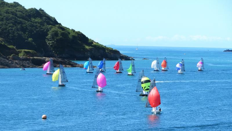 Helly Hansen Merlin Rocket Salcombe Week - Thursday racing photo copyright Malcolm Mackley taken at Salcombe Yacht Club and featuring the Merlin Rocket class