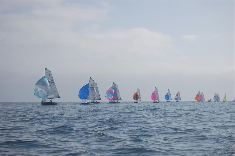 Merlin Rocket Aspire National at Looe Day 3 photo copyright Alex Pausey taken at Looe Sailing Club and featuring the Merlin Rocket class