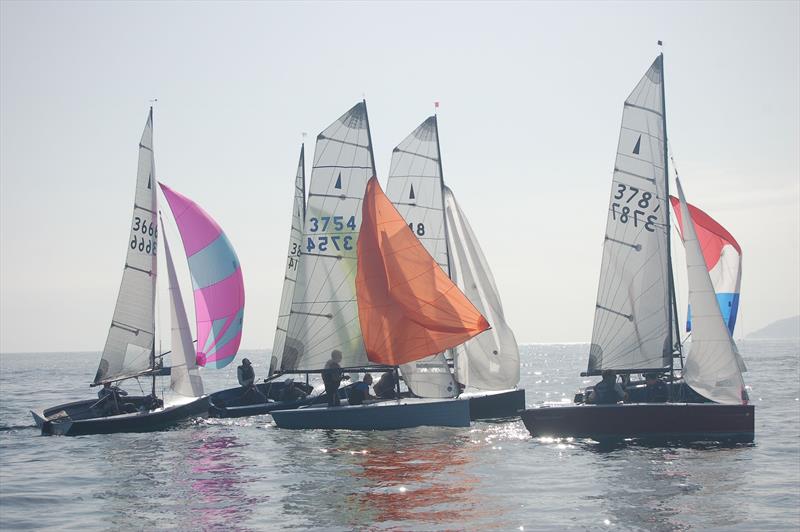 Merlin Rocket Aspire National at Looe Day 3 photo copyright Alex Pausey taken at Looe Sailing Club and featuring the Merlin Rocket class