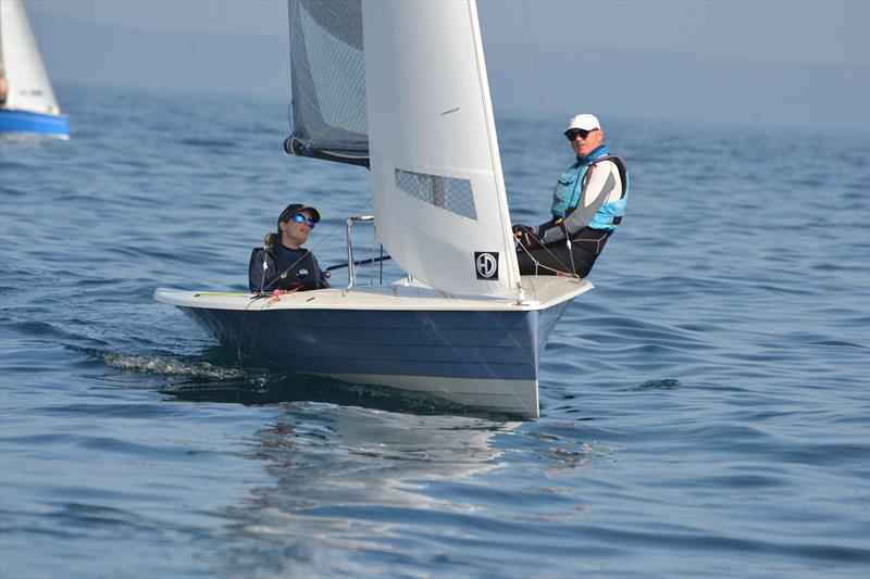 Merlin Rocket Aspire National at Looe Day 3 photo copyright Alex Pausey taken at Looe Sailing Club and featuring the Merlin Rocket class
