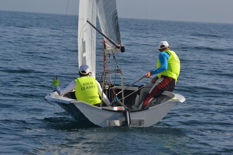 Merlin Rocket Aspire National at Looe Day 3 photo copyright Alex Pausey taken at Looe Sailing Club and featuring the Merlin Rocket class