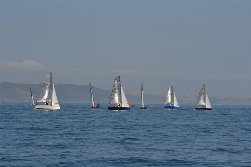 Merlin Rocket Aspire National at Looe Day 3 photo copyright Alex Pausey taken at Looe Sailing Club and featuring the Merlin Rocket class