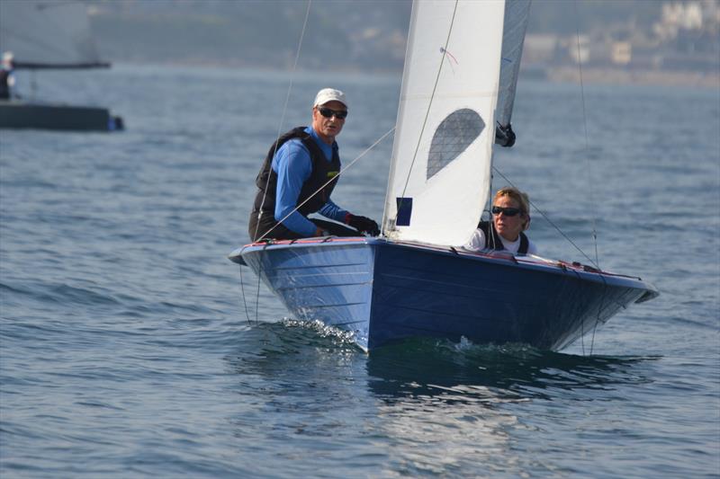 Merlin Rocket Aspire National at Looe Day 3 photo copyright Alex Pausey taken at Looe Sailing Club and featuring the Merlin Rocket class