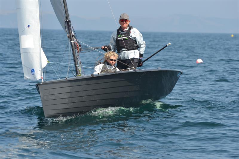 Merlin Rocket Aspire National at Looe Day 3 photo copyright Alex Pausey taken at Looe Sailing Club and featuring the Merlin Rocket class
