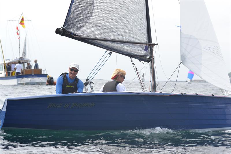 Merlin Rocket Aspire National at Looe Day 4 photo copyright Alex Pausey taken at Looe Sailing Club and featuring the Merlin Rocket class