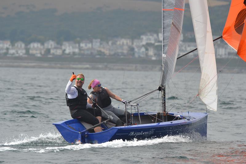 Merlin Rocket Aspire National at Looe Day 4 photo copyright Alex Pausey taken at Looe Sailing Club and featuring the Merlin Rocket class