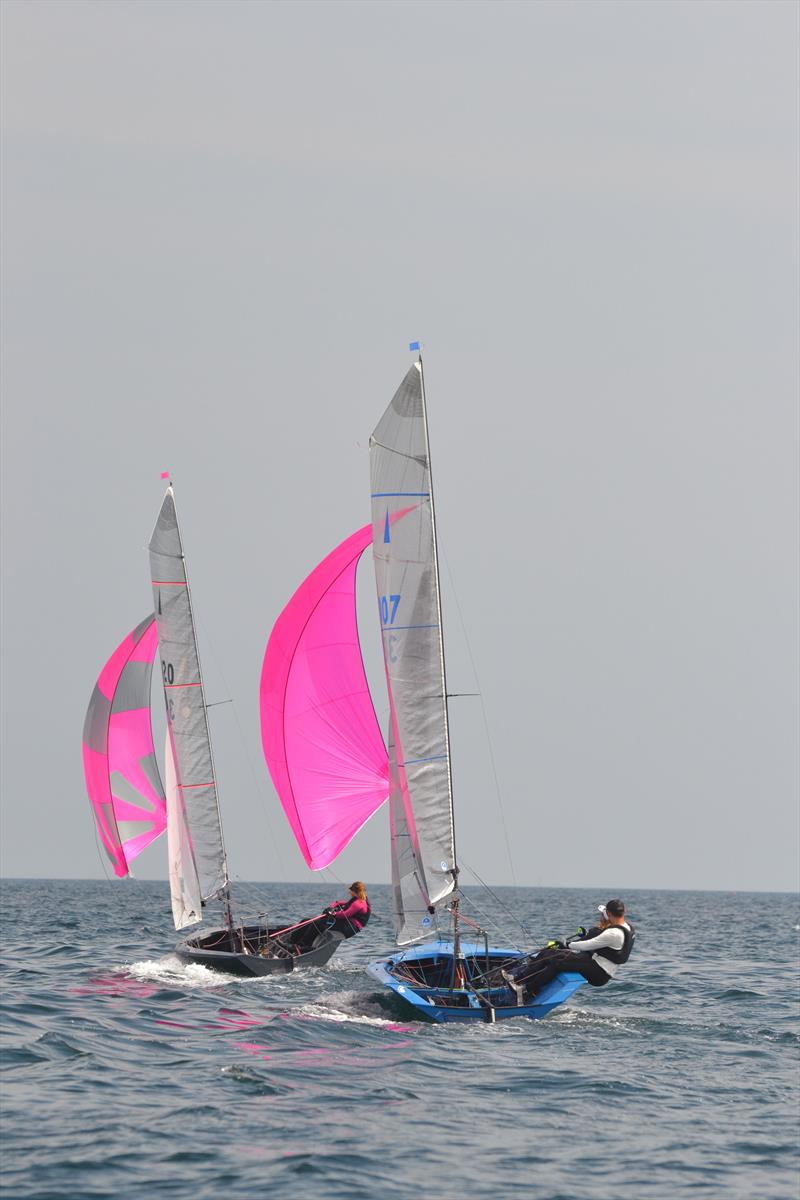 Merlin Rocket Aspire National at Looe Day 4 photo copyright Alex Pausey taken at Looe Sailing Club and featuring the Merlin Rocket class