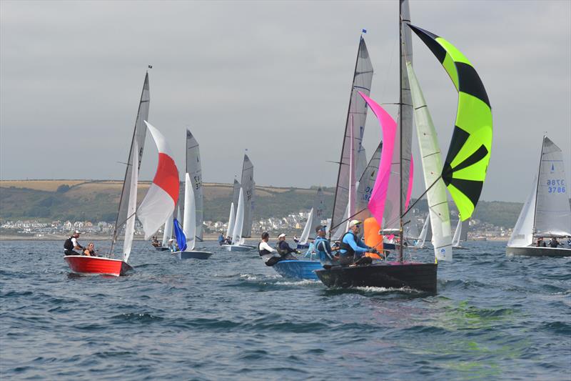 Merlin Rocket Aspire National at Looe Day 4 photo copyright Alex Pausey taken at Looe Sailing Club and featuring the Merlin Rocket class