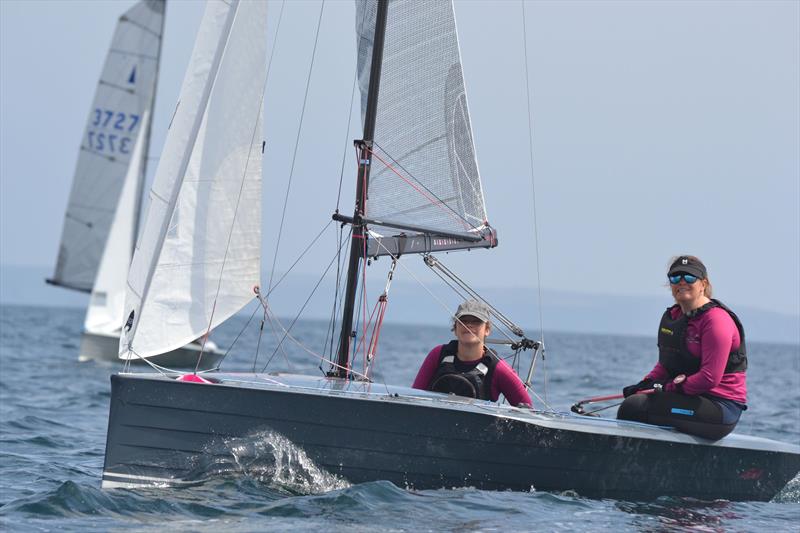 Merlin Rocket Aspire National at Looe Day 4 photo copyright Alex Pausey taken at Looe Sailing Club and featuring the Merlin Rocket class