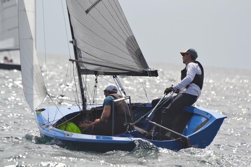 Merlin Rocket Aspire National at Looe Day 4 photo copyright Alex Pausey taken at Looe Sailing Club and featuring the Merlin Rocket class