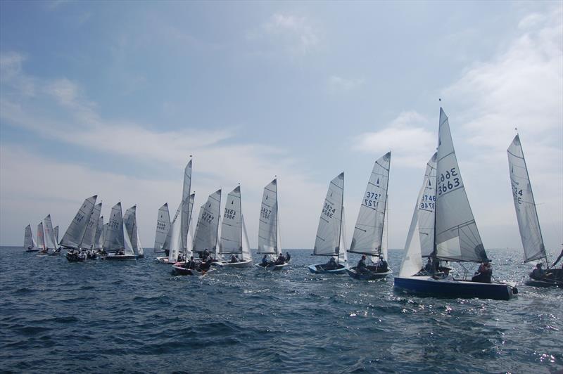Merlin Rocket Aspire National at Looe Day 4 photo copyright Alex Pausey taken at Looe Sailing Club and featuring the Merlin Rocket class