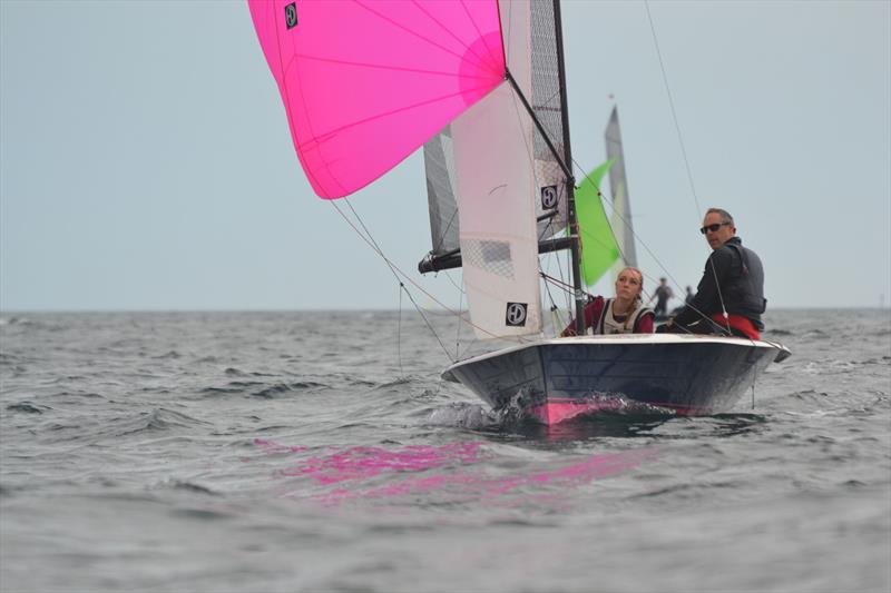Merlin Rocket Aspire National at Looe Day 5 photo copyright Alex Pausey taken at Looe Sailing Club and featuring the Merlin Rocket class