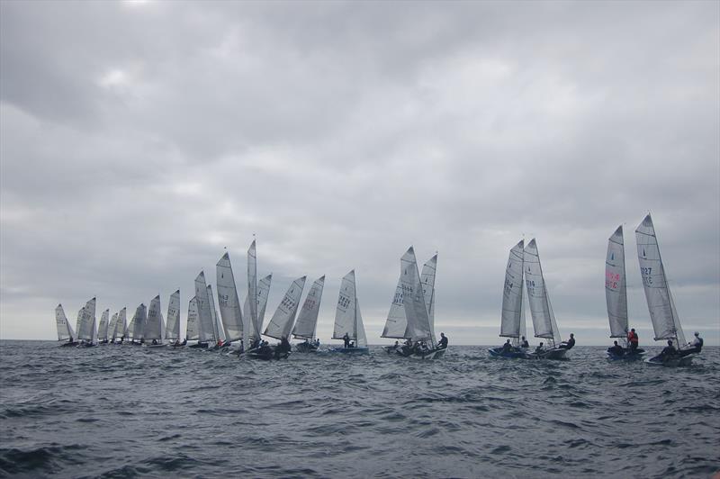 Merlin Rocket Aspire National at Looe Day 5 photo copyright Alex Pausey taken at Looe Sailing Club and featuring the Merlin Rocket class