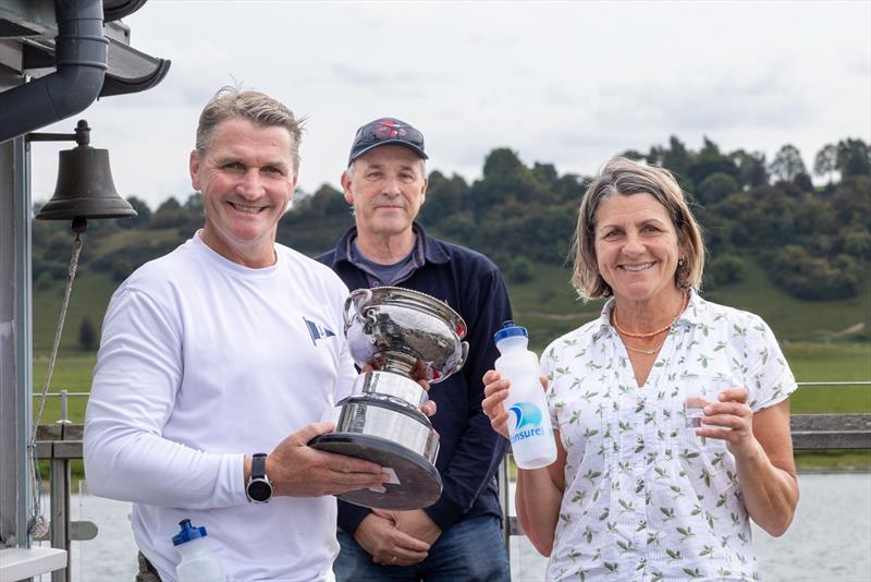 Andy Harris and Sara Warren winners at the Thames Series at Upper Thames Sailing Club - photo © Tony Ketley