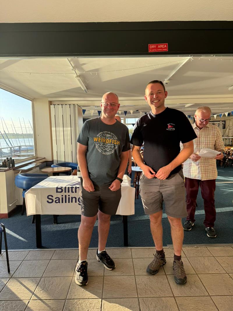 First Bronze - Guy Browne and Martin Greg at the Craftinsure Silver Tiller, Classic and Midland Circuit event at Blithfield photo copyright Cliff Sagar taken at Blithfield Sailing Club and featuring the Merlin Rocket class