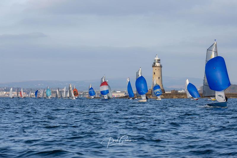 Allspars Final Fling photo copyright Paul Gibbins Photography taken at Royal Western Yacht Club, England and featuring the Merlin Rocket class