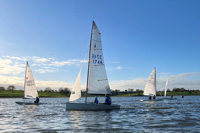 Blithfield Barrel 2025/26 - Week 1 photo copyright Tina Edge taken at Blithfield Sailing Club and featuring the Merlin Rocket class